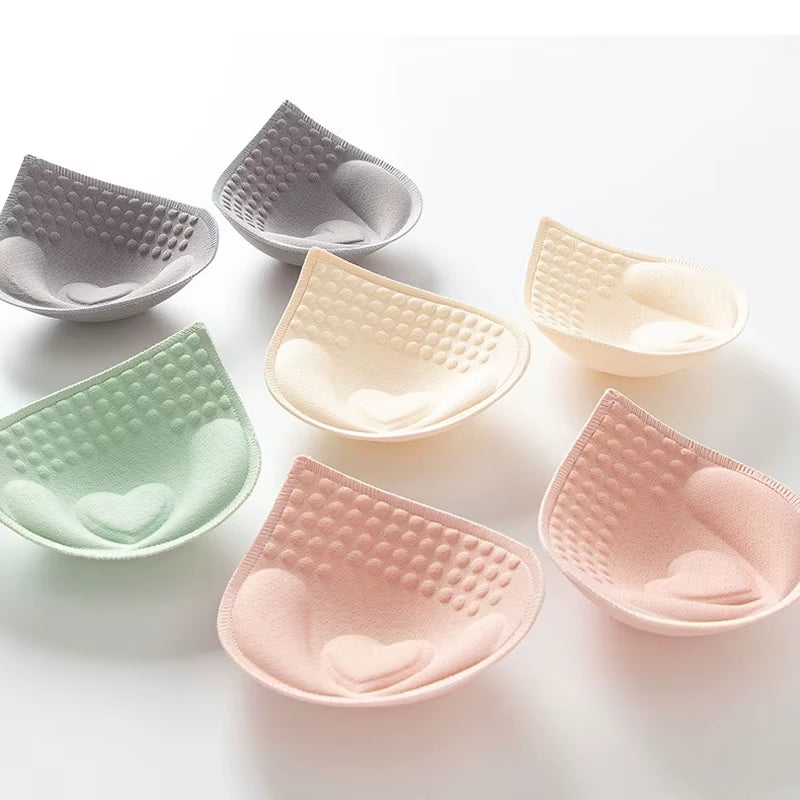 Bra Inserts Bikini Padding Chest Cups Pad Women Clothes Breast Accessories Breast Bra Inserts Reusable Water Drop Shape Lingerie